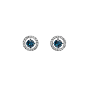 Örhängen - Miss Miranda earrings - Silver Blue